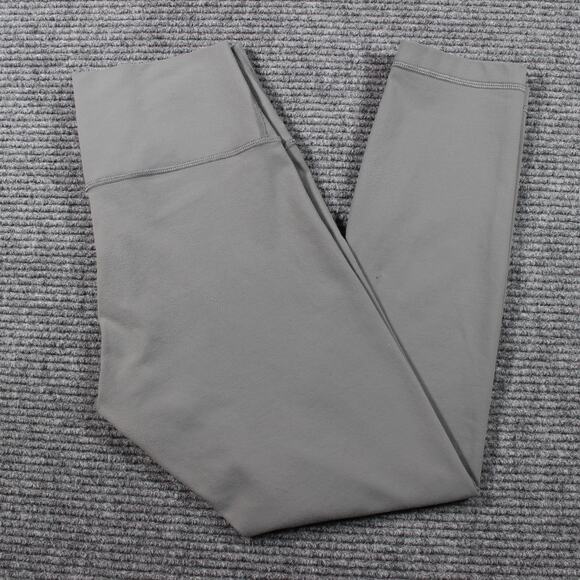 Lululemon Leggings Womens 8 Gray High Rise 7/8 Cropped - Picture 1 of 8